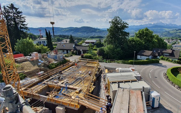 Baustart erfolgt - 2MFH SONNENBERG - CONSUS Immobilien GmbH - Luzern